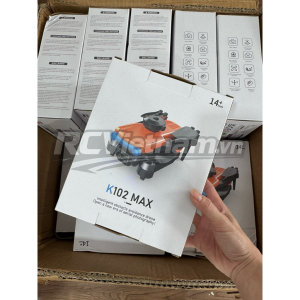 Flycam K102 max BỘ 2 PIN quay phim chụp ảnh có cảm biến chống va chạm