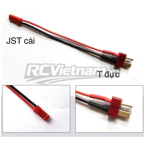 Dây sạc pin chuyển đổi jack T - Mini Tamiya / T - XT30 / T- JST