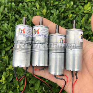 Động cơ giảm tốc DS 370 12V 92 vòng/phút. Mô-men xoắn cao 3KGcm tỷ lệ 1:86