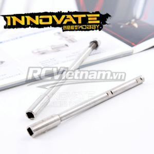 Trục láp cáp đầu vuông có ren kích thước 100x4mm