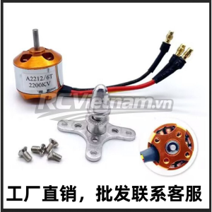 Động cơ không chổi than A2212 -KV930/ KV1200/KV1000/1400/ KV1600/ KV1800/2200/2450/ KV2700/ KV3500 các loại