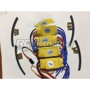Bộ điều tốc/esc 30A (dưới 1400kv), 40A không chổi than, Đã gồm jack chuối