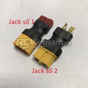Jack chuyển đổi Pin XT60 - chữ T, ESC XT60 - chữ T