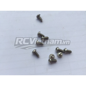 ( giá 10 con) Ốc lục giác M2.5 mũ lồi kích thước chiều dài
