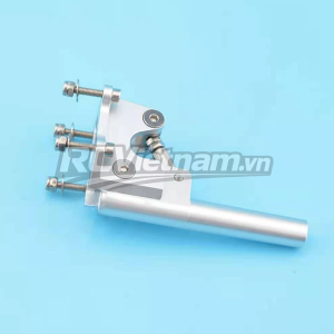 Ụ chân vịt nhôm CNC 78mm cáp 4.76mm cho tàu/ cano điều khiển từ xa