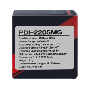 Servo PDI-2205MG 4.6kg phù hợp các dòng xe 1/12 Subome Jiaxin 14210.14209
