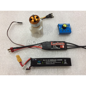 Combo Bộ sản phẩm gồm mạch server test + esc + motor + pin (tặng kèm 1 cánh quạt)