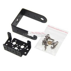 Giá đỡ thiết bị lái, động cơ servo MG995 996 - Giá đỡ PTZ hai bậc tự do, phụ kiện robot