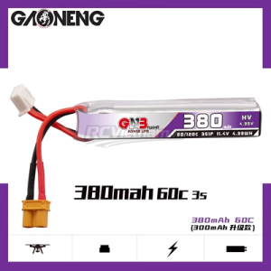 Pin GAONENG 380mAh 3S 11.4V 60C LiHV dành cho drone size nhỏ