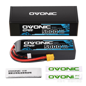 LIPO Ovonic 5000mah 2s/3s 50C