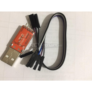 USB dùng để flash hoặc upgrade new firmware cho mạch cân bằng máy bay cánh bằng