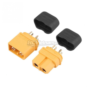 Jack cắm, jack kết nối XT60-H mạ vàng cao cấp (1 cặp đực - cái)