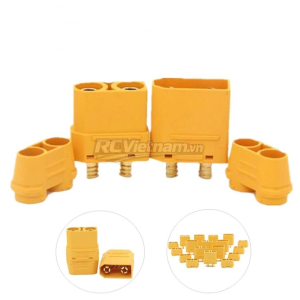 Cặp jack XT90H DC 500V/90A - hàng loại tốt