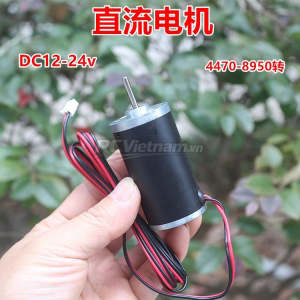 Động cơ DC ống thép nam châm vĩnh cửu không gây tiếng ồn 2-24V