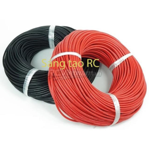 Dây Silicon chịu nhiệu 12AWG, 14AWG,16AWG, 18AWG,... (1 mét đơn)