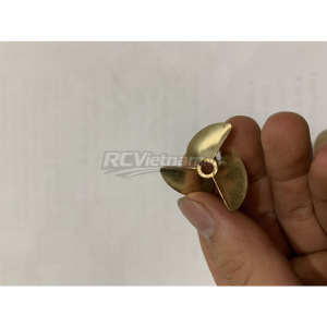 Chân vịt đồng 3 lá hàng cao cấp đẹp kích thước 4x37mm/4.76x37mm